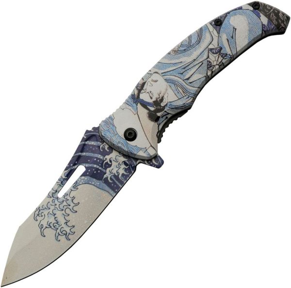 CN300576BL.jpg China Made Great Wave Linerlock A/O 3D Printed