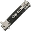 China Made Stiletto Linerlock Black G10 Handle