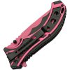 CN300585PK_add_01.jpg Rite Edge Caution Linerlock A/O Pink - Assisted Opening