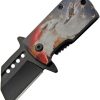 Rite Edge Money Clip Framelock Eagle - Assisted Opening