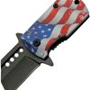 CN300590US.jpg Rite Edge Money Clip Framelock Flag - Compact Design