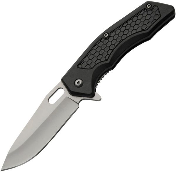 CN300595.jpg Rite Edge Dark Hive Linerlock - Black Textured ABS