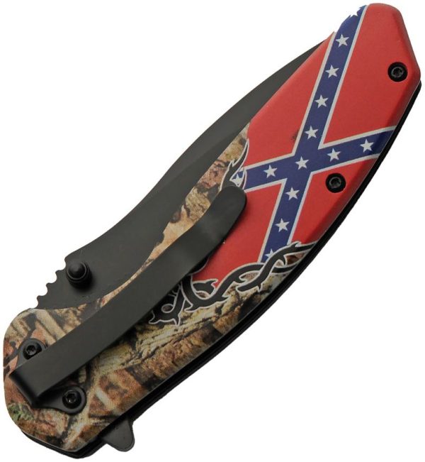 Rite Edge Rebel Forest Linerlock - Camo Assisted
