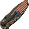Rite Edge USA Forest Linerlock - Assisted Camo