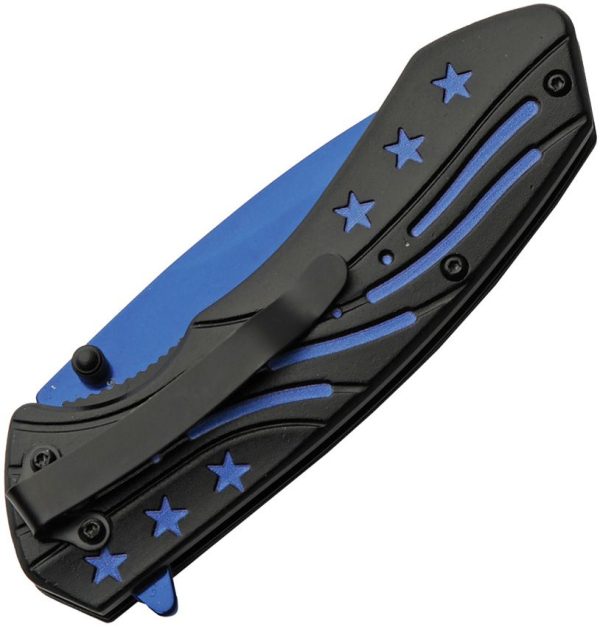 CN300600BL_add_01.jpg Rite Edge Blue Stars Linerlock - TiNi Coated