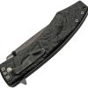 CN300605BK_add_01.jpg Rite Edge Dark Moon Linerlock Assisted Opening Gray