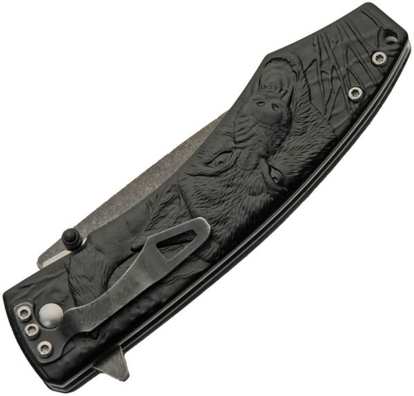 CN300605BL_add_01.jpg Rite Edge Dark Moon Linerlock Assisted Opening Blue