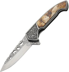 CN300606EG.jpg China Made Framelock Eagle 420 Stainless Folding Knife