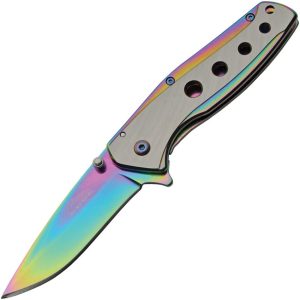 CN300608.jpg Rite Edge Rainbow Linerlock Assisted Opening 3Cr13
