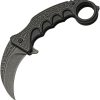 Rite Edge Gothic Karambit Linerlock Assisted - Black