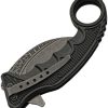 Rite Edge Gothic Karambit Linerlock Assisted - Black