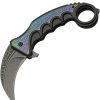 Rite Edge Gothic Karambit Linerlock Assisted - Spectrum