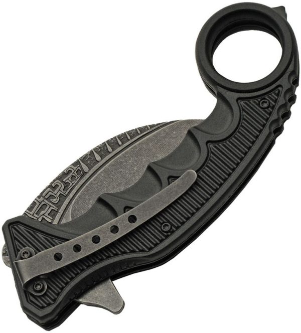 Rite Edge Gothic Karambit Linerlock Assisted - Spectrum