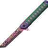 Rite Edge Kokushibo Linerlock Assisted - Pink/Green