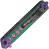Rite Edge Kokushibo Linerlock Assisted - Pink/Green