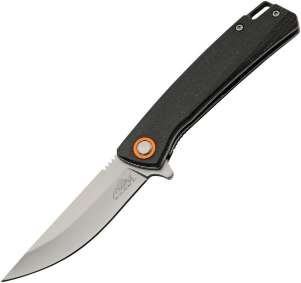Rite Edge Linerlock Black Micarta Folding Knife