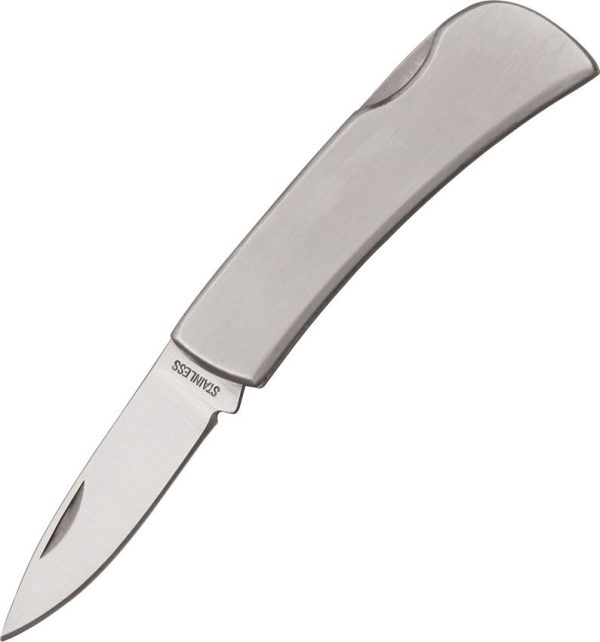China Made Stainless Lockback Drop Point Folding Knife