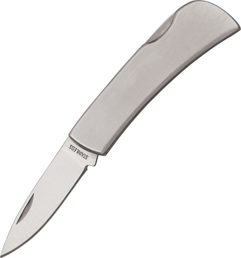 China Made Stainless Lockback Folding Knife 2.5" Closed