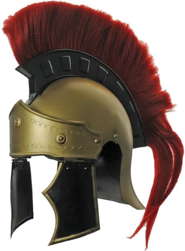 CN910978.jpg China Made Roman Centurion Helmet 18 Gauge Steel Replica