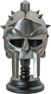 CN910979.jpg Small Gladiator Helmet 18 Gauge Steel Decorative Collectible