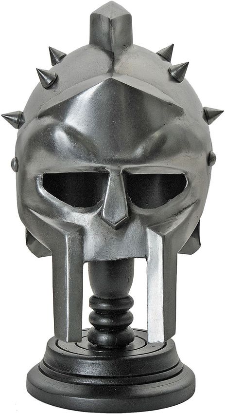 CN910979.jpg Small Gladiator Helmet 18 Gauge Steel Decorative Collectible