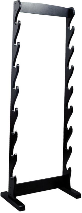 China Made 8-Sword Floor Stand - Wood Storage Rack