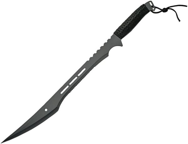 CN926859.jpg China Made Fantasy Machete 27in - Black Stainless Blade