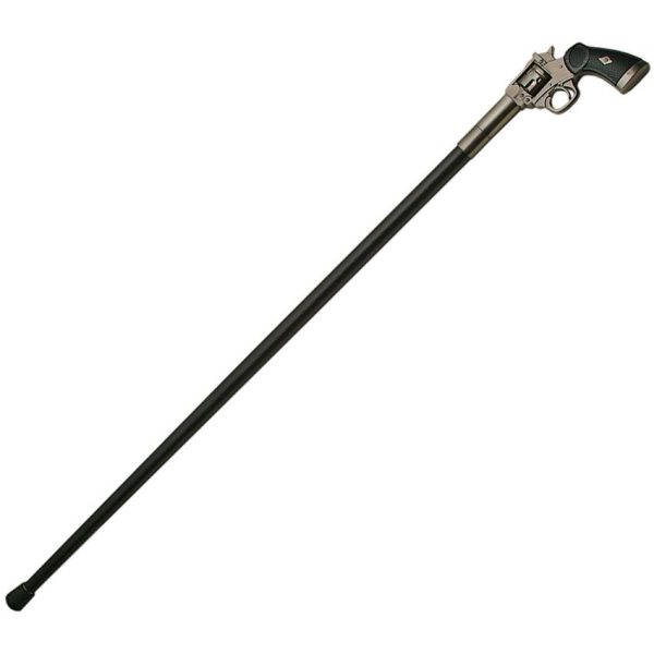 China Made Gun Cane Metal Handle - 28 inches
