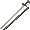 Fancy Dragon Sword 28" Satin Stainless Blade Fixed Blade