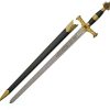 Rite Edge Star Of David Sword 22" Stainless Blade Black Gold