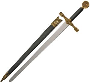 CN926929.jpg Rite Edge Gold Excalibur Sword - Stainless Mirror Finish