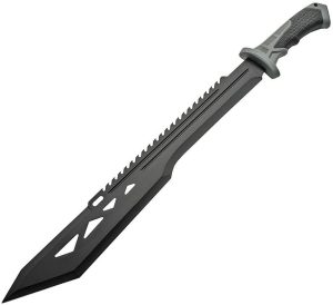 China Made Macho Machete Black Sawback - 25 inches