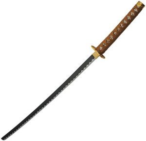 CN926939.jpg Safari King Sword 28" Carbon Steel Blade Tan Cord Handle Fixed Blade