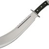 Rite Edge Machete Black Wood - Full Tang Stainless