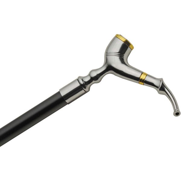 China Made Pipe Sword Cane - Metal Alloy Handle