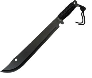 Rite Edge Bushweed Machete - Black Finish Stainless