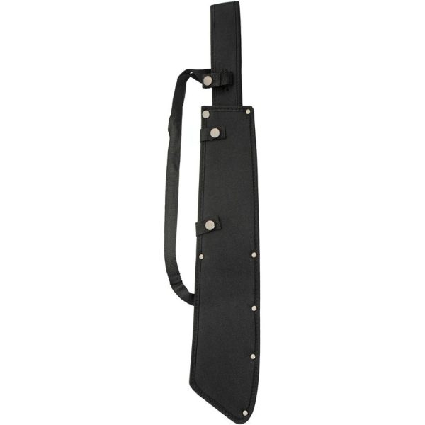 China Made Saw Back Jungle Machete - Black Finish