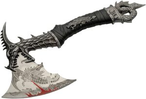 CN926964.jpg Rite Edge Underworld Dragon Hatchet Black Wood Handle 16.25"