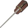 CN926967.jpg Knights Templar Sword 35.25" Blade Antique Bronze Fixed Blade