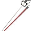 Rite Edge Red Moon Rapier 36.5" Satin Blade Fixed Knife Red