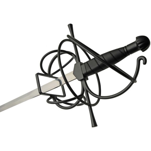 Rite Edge Red Moon Rapier 36.5" Satin Blade Fixed Knife Red