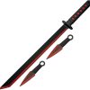 CN926971RD.jpg Rite Edge Ninja Sword Thrower Set Red - TiNi Coated