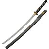 Rite Edge Oni Katana 30" Stainless Blade Wood Stand Fixed Blade