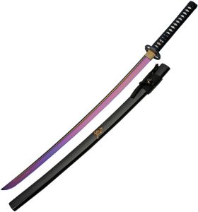 Dreamlight Katana 28.5" TiCN Blade Fixed Blade Sword