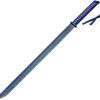 CN926978.jpg Waterfall Katana 28" Blue TiNi Blade Fixed Blade Sword