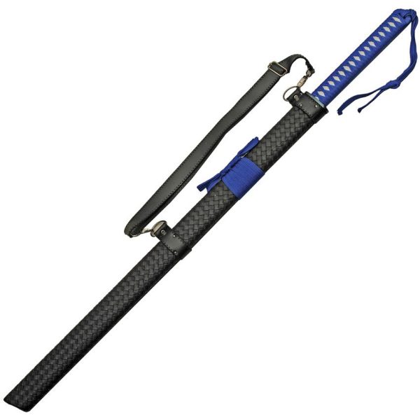CN926978_add_02.jpg Waterfall Katana 28" Blue TiNi Blade Fixed Blade Sword