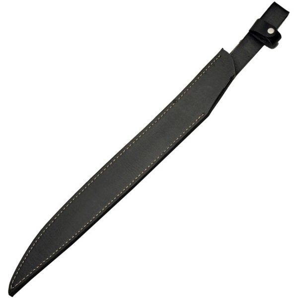 CN926982_add_02.jpg Dark Sky Falcata 19.5" Blade Fixed Knife Black Leather