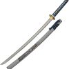 Water Dragon Katana 30" 1045 Carbon Steel Fixed Blade Sword