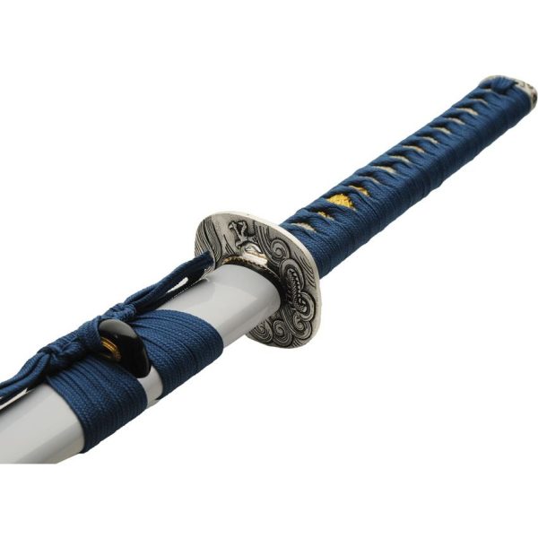 Water Dragon Katana 30" 1045 Carbon Steel Fixed Blade Sword