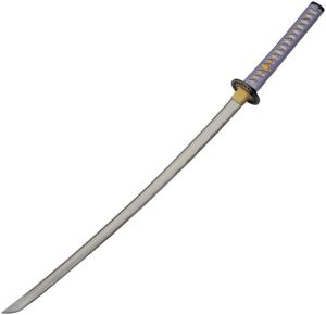 CN926991.jpg Pastel Spring Katana 30" 1045 Carbon Steel Blade Fixed Sword